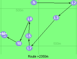 Route >2350m