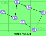 Route >6130m