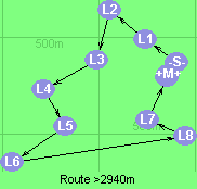 Route >2940m