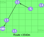 Route >3540m