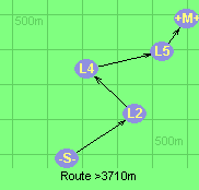 Route >3710m