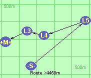 Route >4450m