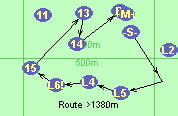Route >1380m