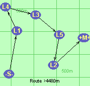 Route >4480m  M20